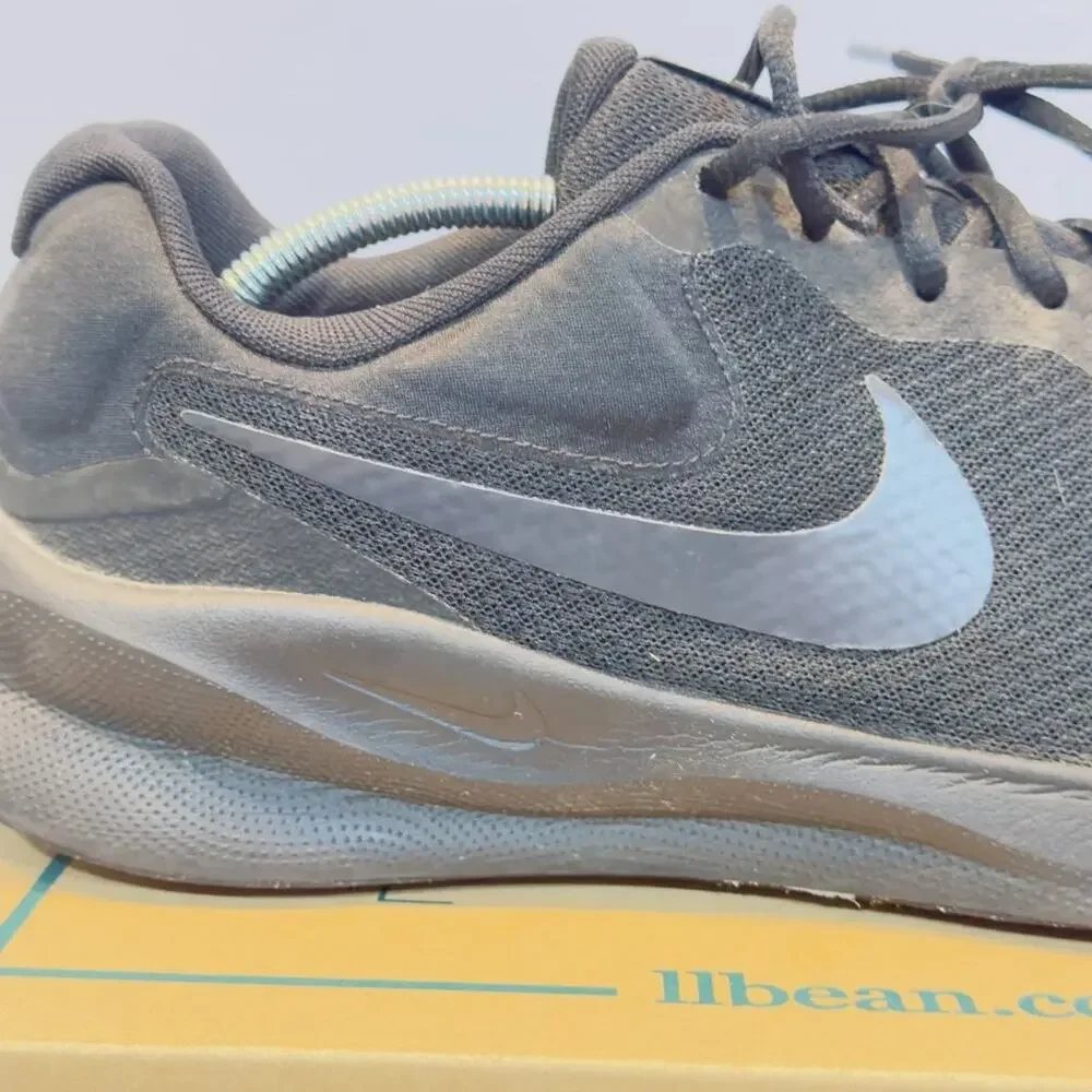 Nike Revolution 7 Men’s Running Shoes Size 12 Black Cushioned Athletic Sneakers